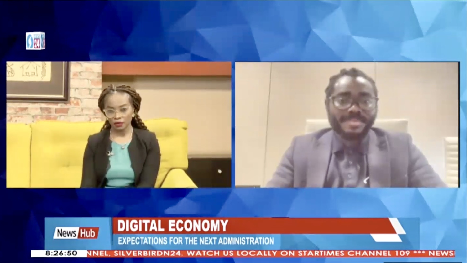 Prunedge CPIO, Lanre Akomolafe, Urges Policy Reforms and Collaboration for Nigeria’s Digital Economy Growth on Silverbird Breakfast Show